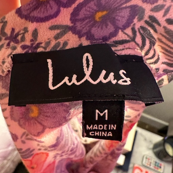Lulu’s | Floral Matching Midi Skirt Matching Set Medium - Picture 4 of 5